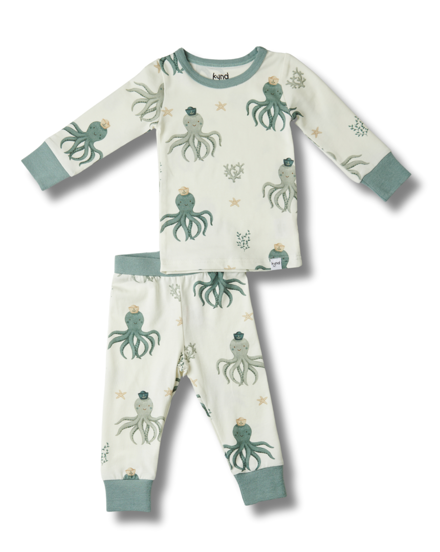 Sleepy Octopus Pajama (6M-6Y)