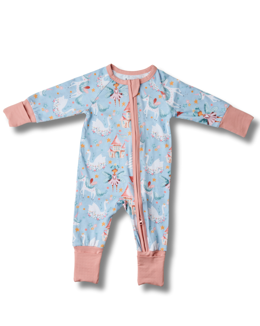 Unicorn Magic Zipped Sleepsuit (0-18M)