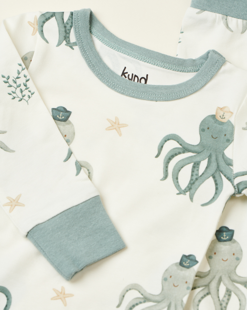 Sleepy Octopus Pajama (6M-6Y)