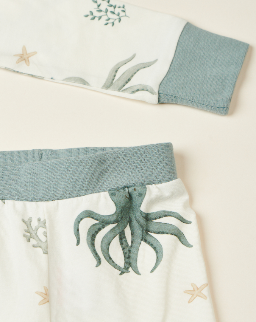 Sleepy Octopus Pajama (6M-6Y)