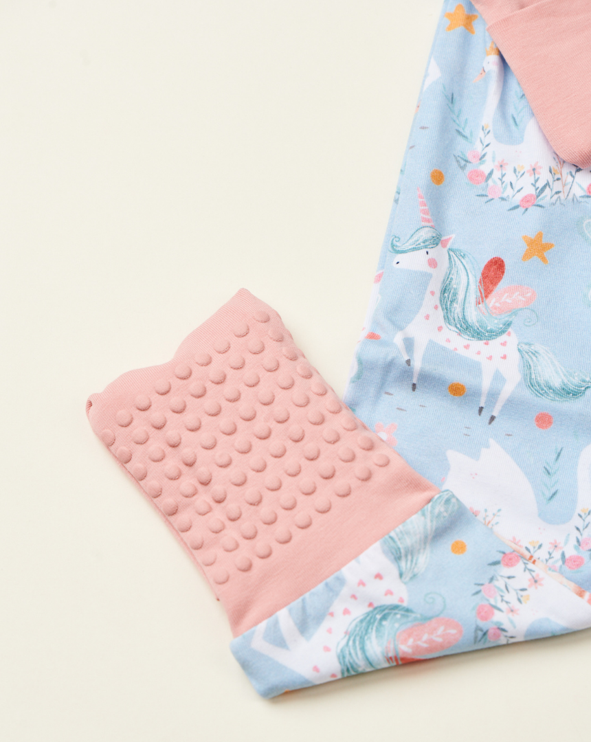 Unicorn Magic Zipped Sleepsuit (0-18M)