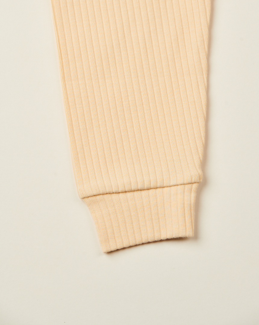 Yellow Ribbed Pajama (1Y-5Y)