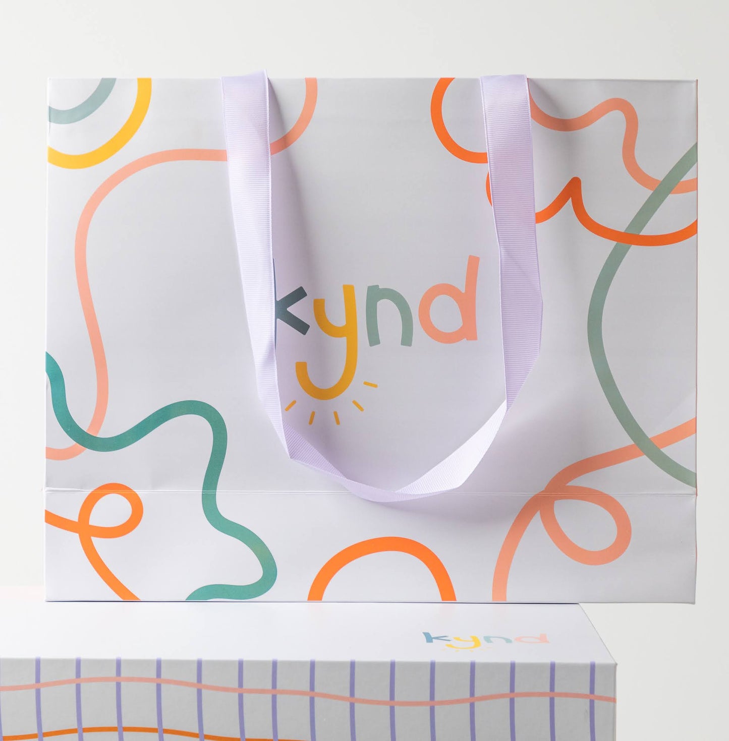 Gift Bag with Wrapping Paper & Card Set