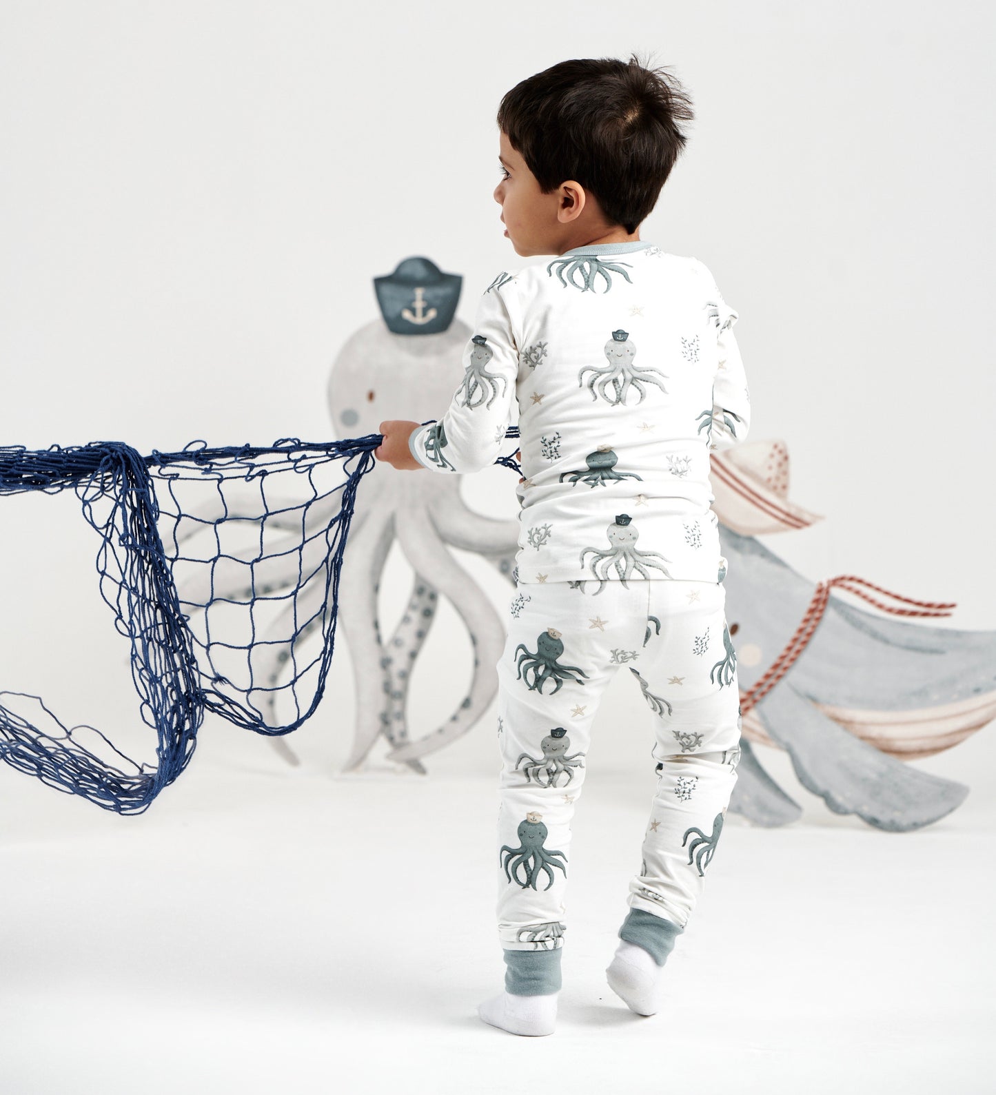 Sleepy Octopus Pajama (6M-6Y)