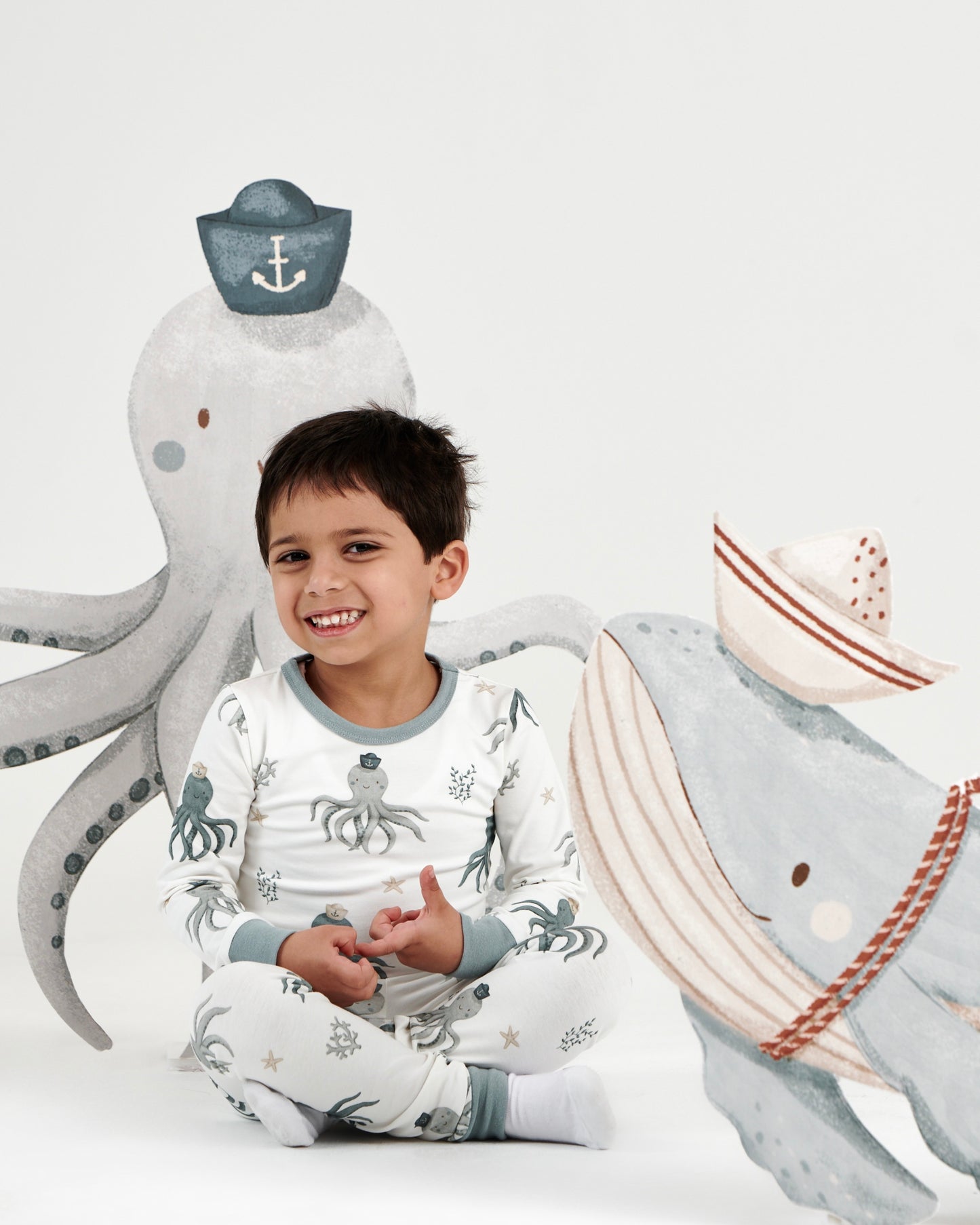 Sleepy Octopus Pajama (6M-6Y)