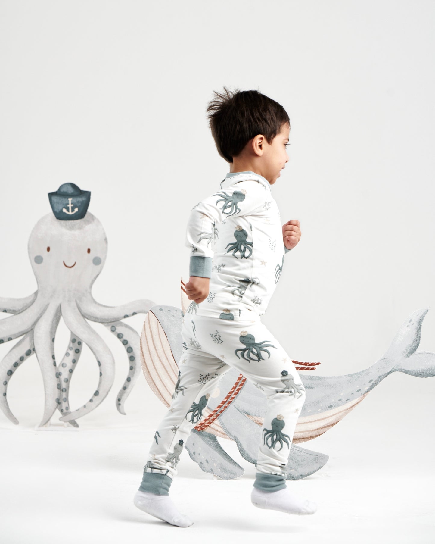 Sleepy Octopus Pajama (6M-6Y)