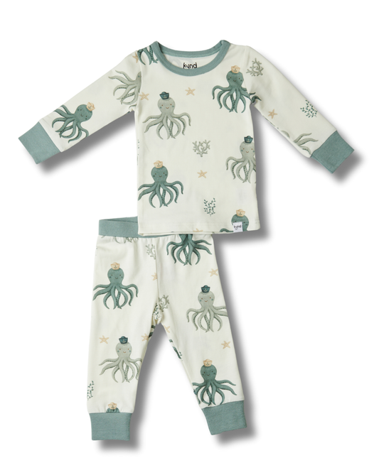 Sleepy Octopus Pajama (6M-6Y)