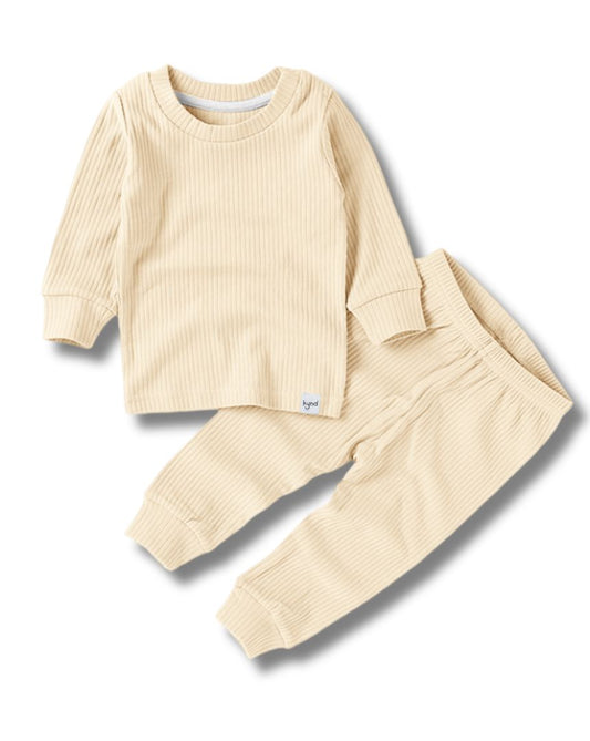 Yellow Ribbed Pajama (1Y-5Y)