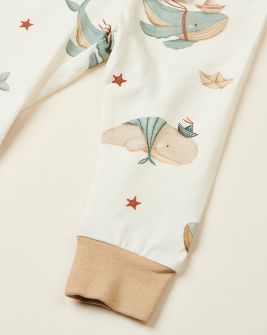 Whale Bliss Pajama (6M-6Y)