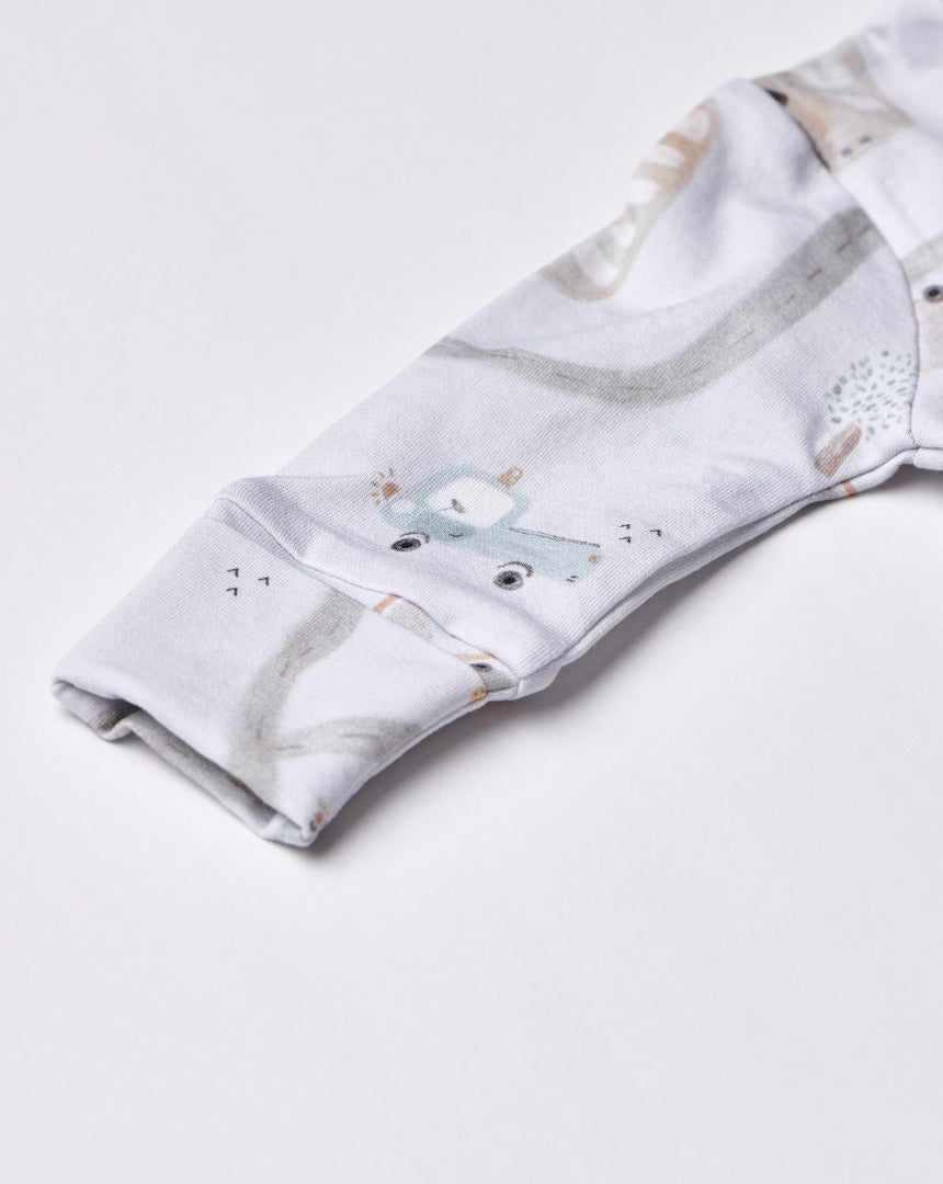 Little Wheels Footies (0-6M)