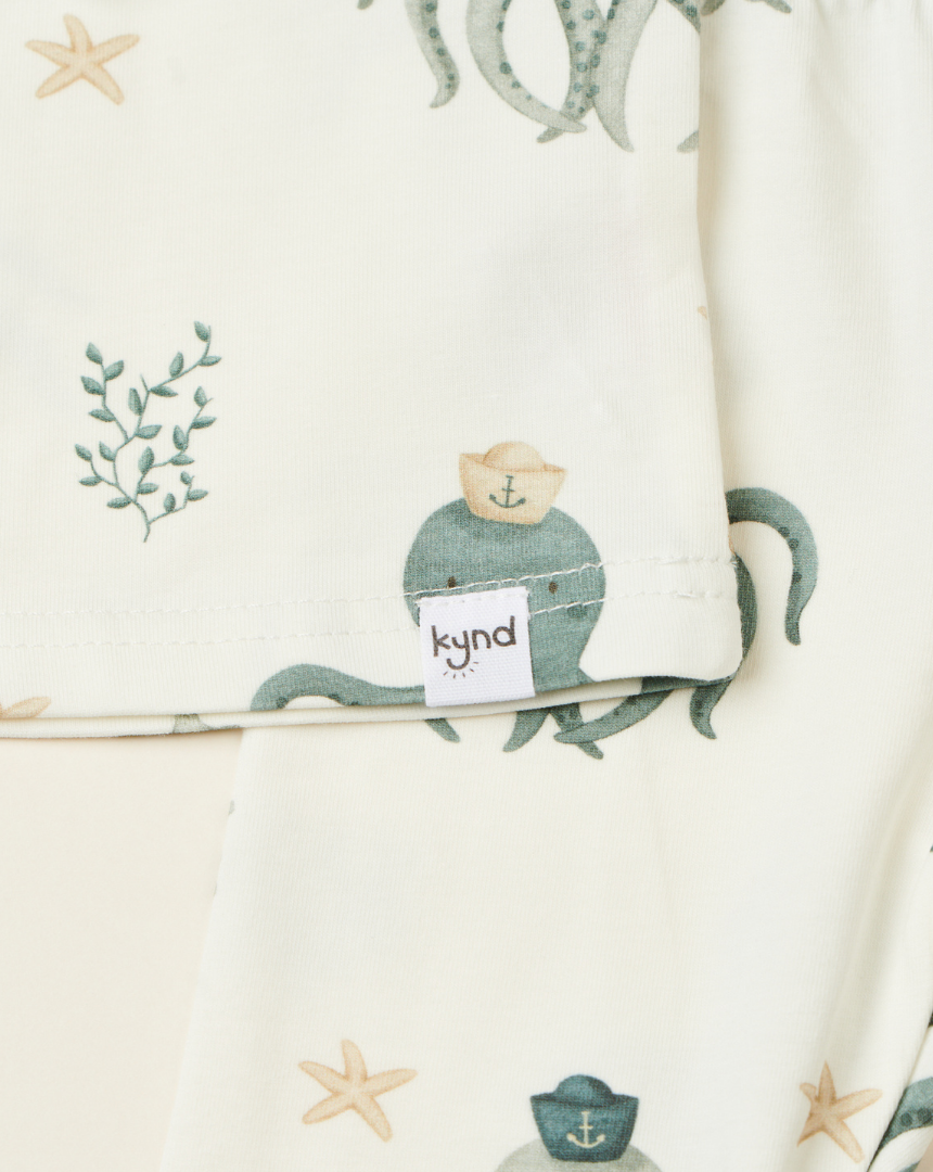 Sleepy Octopus Pajama (6M-6Y)