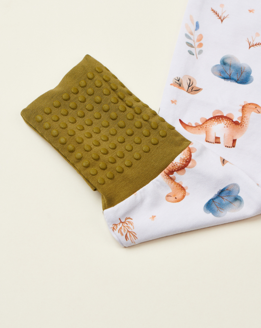 Little Dino Zipped Sleepsuit (0-18M)