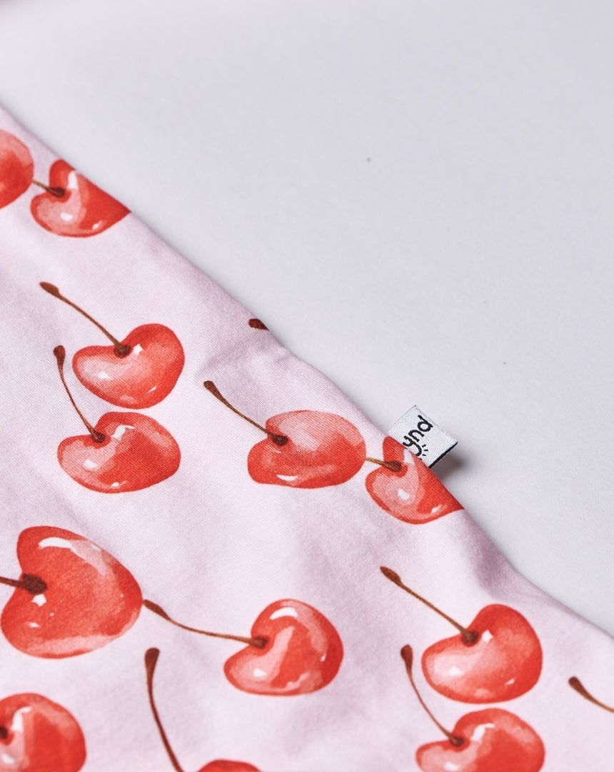 Cherry Dreams Footies (0-6M)