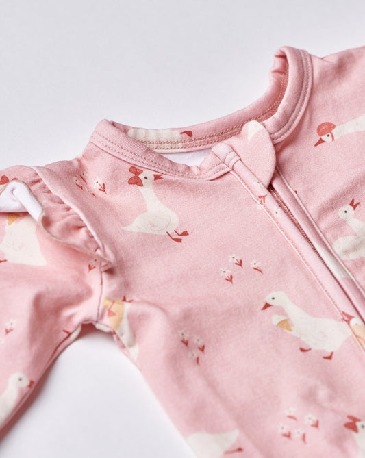 Silly Goose Footies (0-6M)