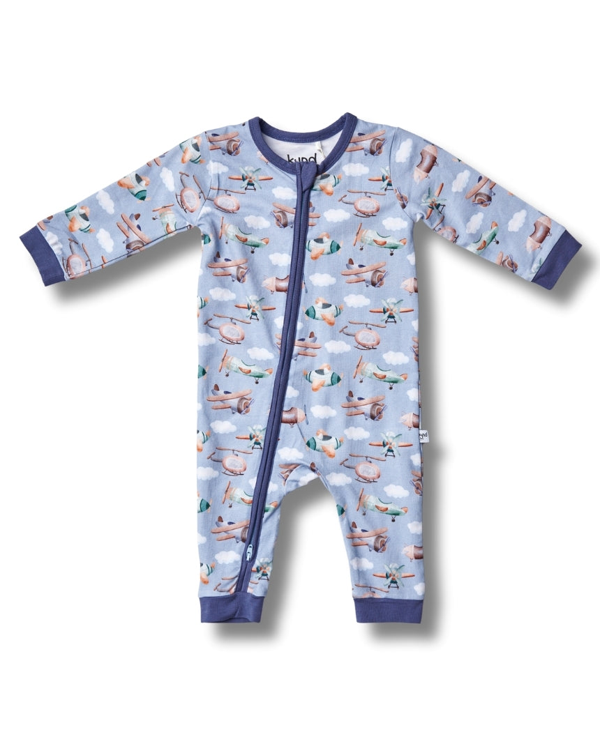 Airplane Crew Footless (6-18M)