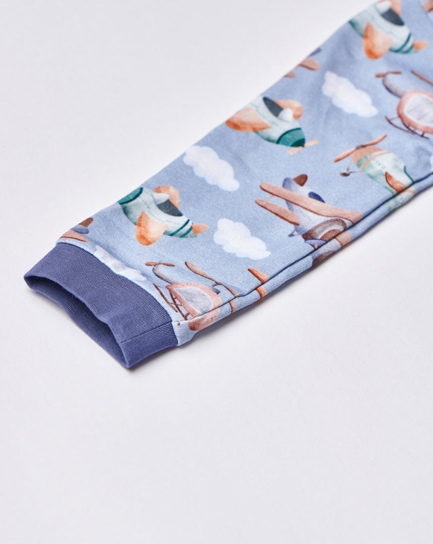 Airplane Crew Footless (6-18M)