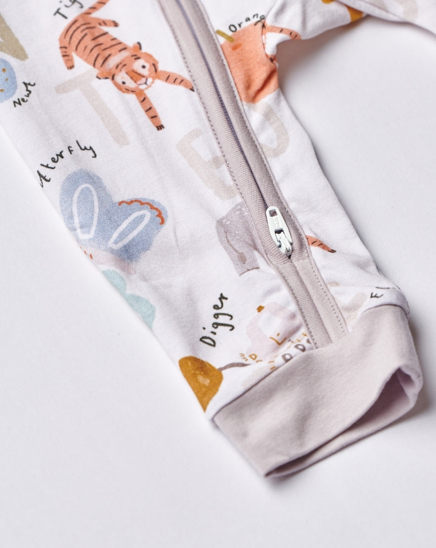 ABC World Footless (6-18M)