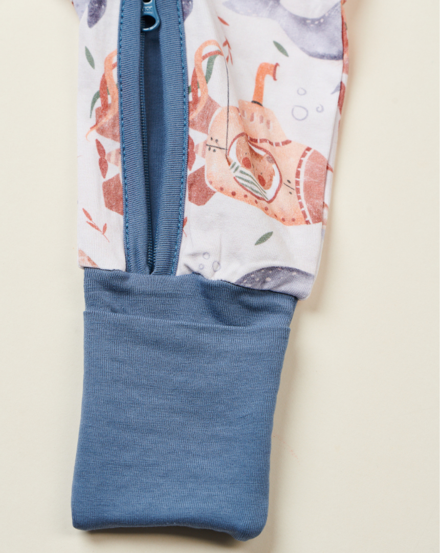 Under The Sea  Zipped Sleepsuit (0-18M)
