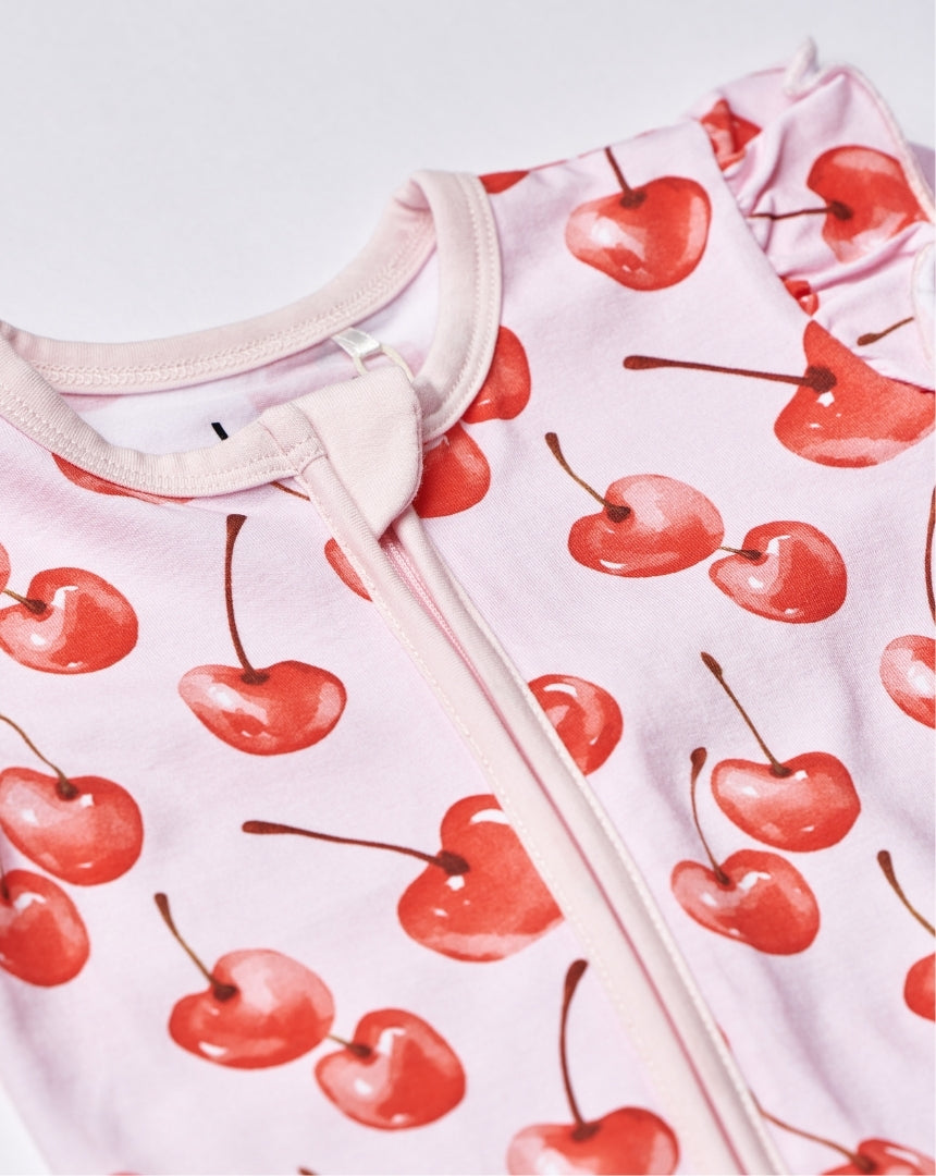 Cherry Dreams Footless (6-18M)