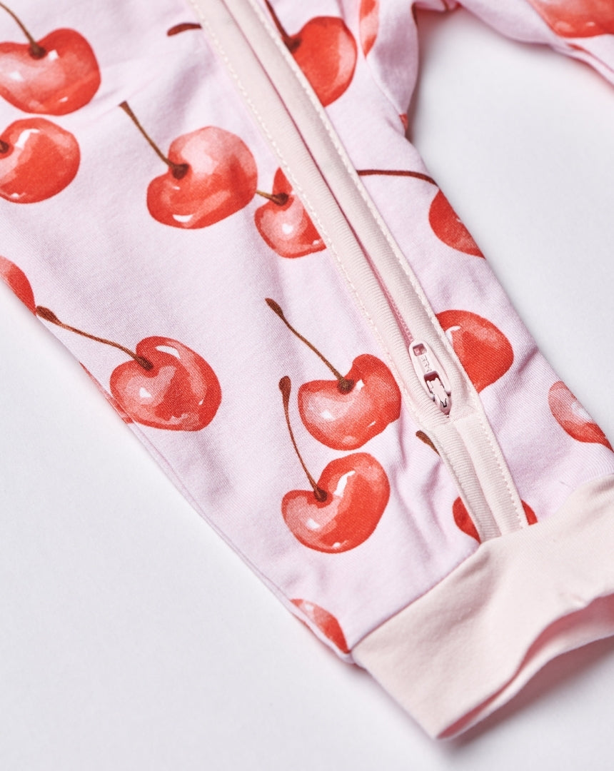 Cherry Dreams Footless (6-18M)