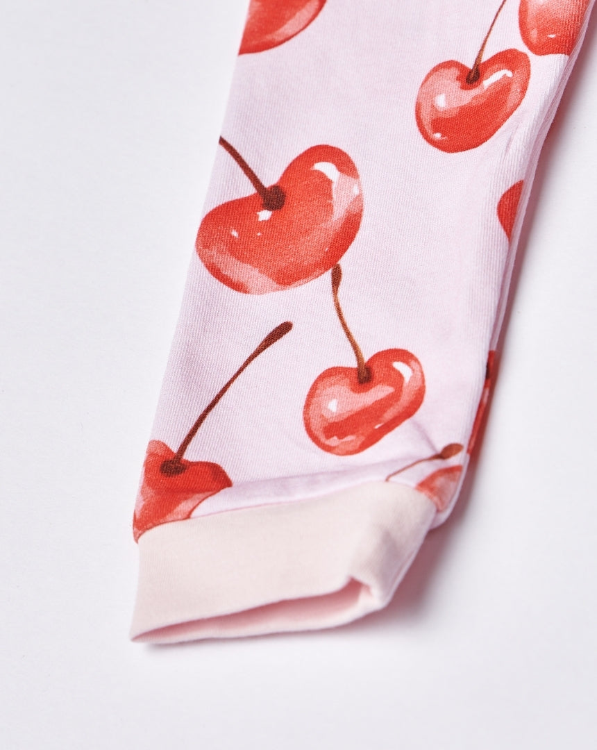 Cherry Dreams Footless (6-18M)