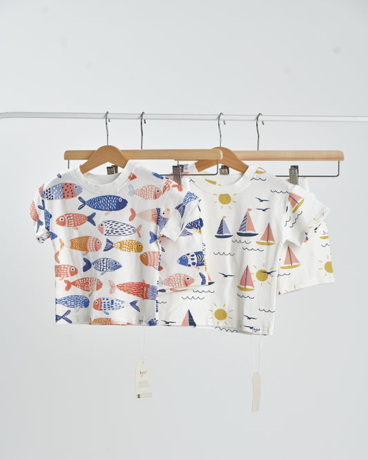 Summer Shorts and T-Shirt Sets (Pack of 2)